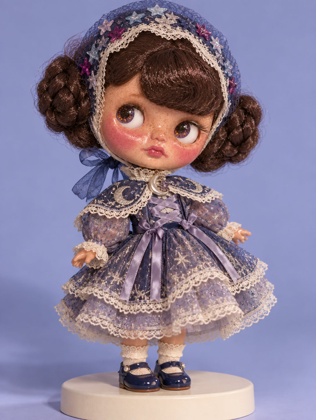 Moonberry Soirée — Moon-Inspired Collectible Doll