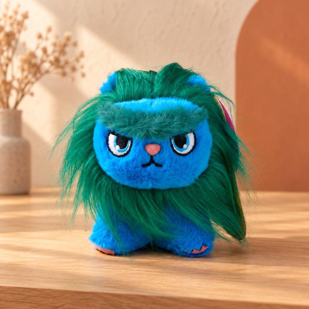 Qingzai Plush Charm Cultural Myth Lion Plush Toy